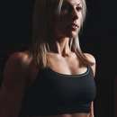 Lesbian Fitness Freak with Sporty Body in Santa Barbara